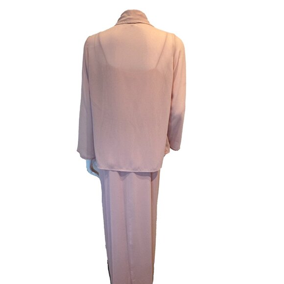 Vintage 70s Gilberts for Tally Maxi Dress & Jacket Set 8 | Boho Chic Ensemble - Picture 9 of 14